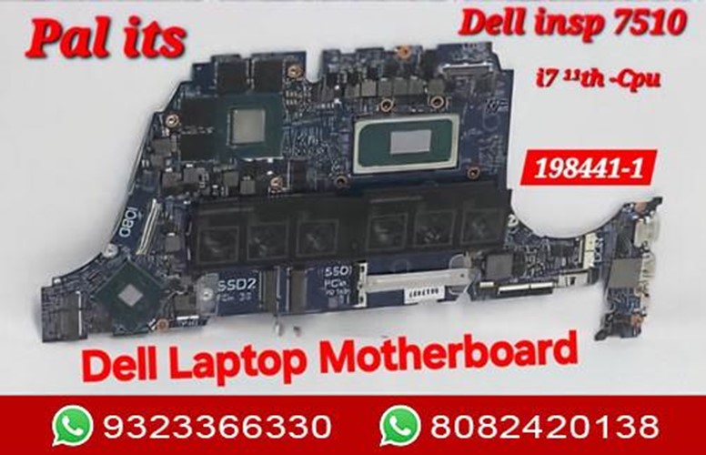 Dell insp 7510 198441-1 LAPTOP MOTHERBOARD