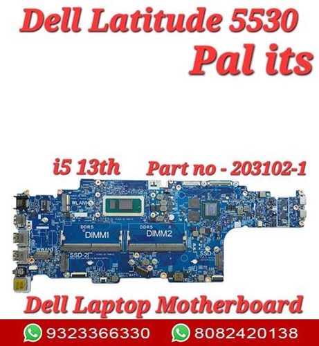 DELL LATITUDE 5530 203102-1 LAPTOP MOTHERBOARD