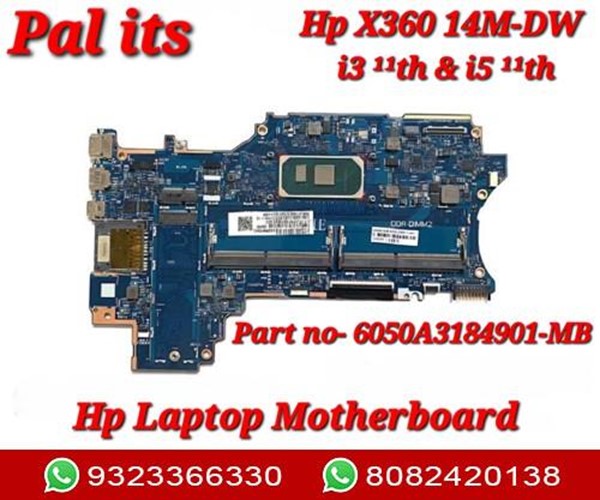 HP X360 14M-DW 6050A3184901 LAPTOP MOTHERBOARD