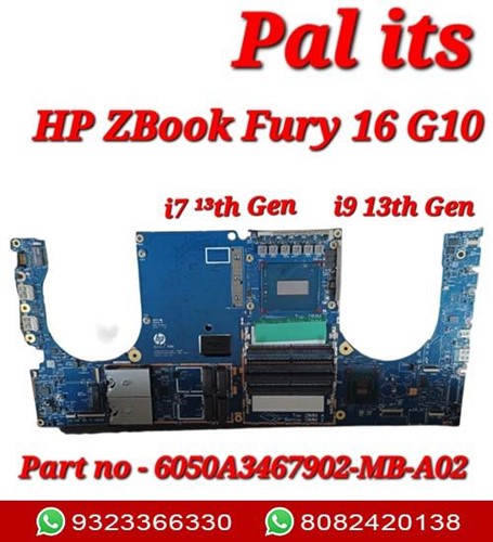 HP ZBOOK FURY 16 G10 6050A3467902 LAPTOP MOTHERBOARD