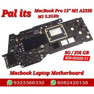 Macbook Pro 13 M1 A2338 820-02020-11 LAPTOP MOTHERBOARD