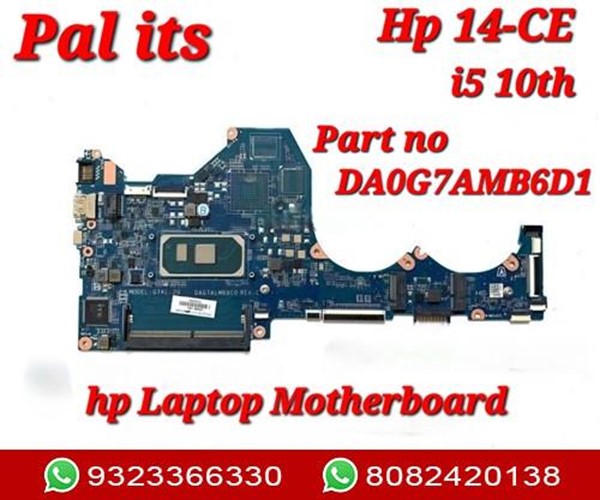 HP 14-CE DA0G7AMB6D1 LAPTOP MOTHERBOARD