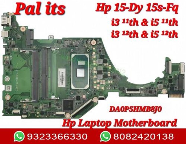 HP 15-DY/ 15S-FQ DA0P5HMB8J0 LAPTOP MOTHERBOARD