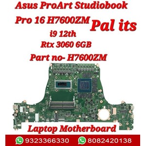 ASUS PROART STUDIOBOOK PRO 16 H7600ZM LAPTOP MOTHERBOARD