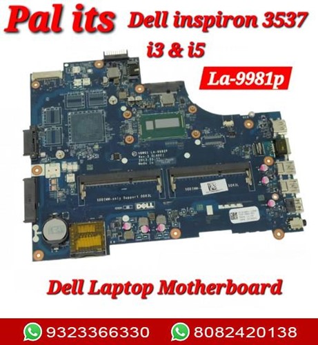 Dell inspiron 3537 LA-9981P LAPTOP MOTHERBOARD