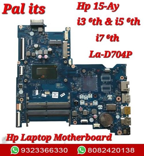 HP 15-AY LA-D704P LAPTOP MOTHERBOARD