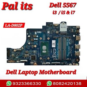 Dell 5567 LA-D802P LAPTOP MOTHERBOARD