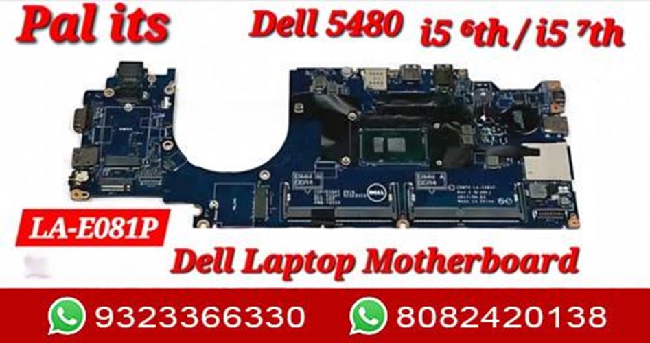 Dell 5480 LA-E081P LAPTOP MOTHERBOARD