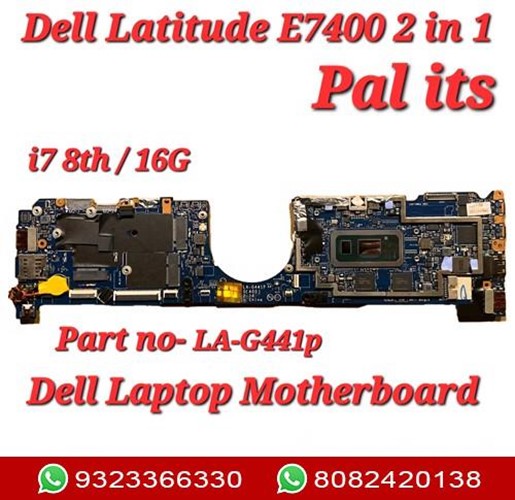DELL LATITUDE 7400 2 IN 1 LA-G441P LAPTOP MOTHERBOARD