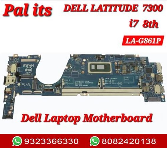 Dell Latitude 7300 LA-G861P LAPTOP MOTHERBOARD