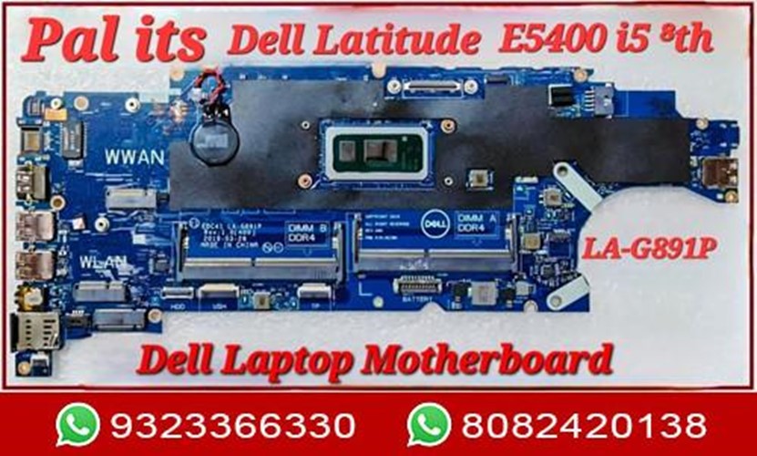 Dell Latitude E5400 LA-G891P LA-G892P Laptop Motherboard