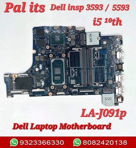 Dell insp 3593 / 5593 LA-J091P LAPTOP MOTHERBOARD