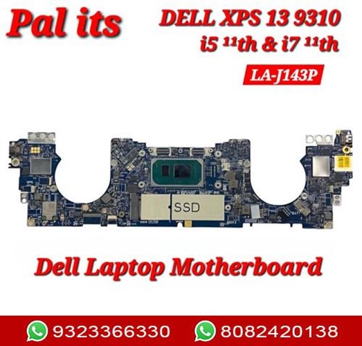 Dell XPS 13 9310 LA-J143P LAPTOP MOTHERBOARD