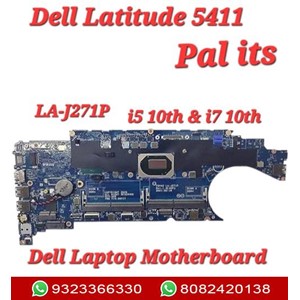DELL LATITUDE 5411 LA-J271P LAPTOP MOTHERBOARD