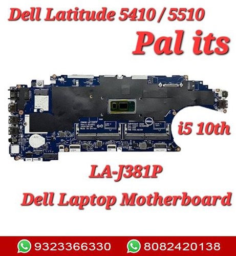 DELL LATITUDE 5410 / 5510 LA-J381P LAPTOP MOTHERBOARD