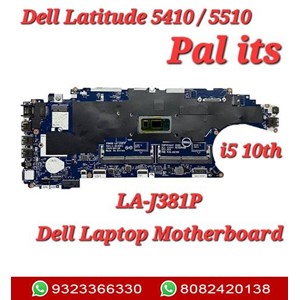 DELL LATITUDE 5410 / 5510 LA-J381P LAPTOP MOTHERBOARD