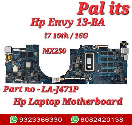 HP ENVY 13-BA LA-J471P LAPTOP MOTHERBOARD