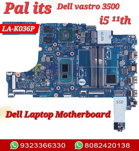 Dell vastro 3500 LA-K036P LAPTOP MOTHERBOARD