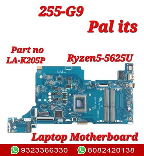 HP 255-G9 LA-K205P LAPTOP MOTHERBOARD