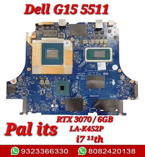 Dell G15 5511 LA-K452P LAPTOP MOTHERBOARD