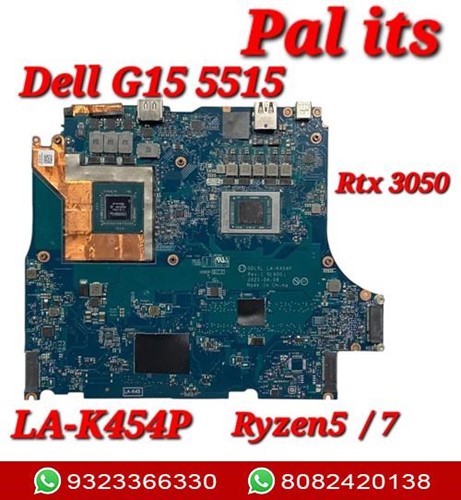 DELL G15 5515 LA-K454P LAPTOP MOTHERBOARD