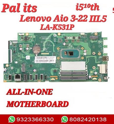 Lenovo Aio 3 22 IIl5 La-K531P Laptop Motherboard