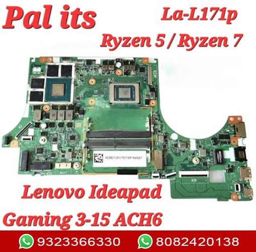 LENOVO IDEAPAD GAMING 3-15ACH6 - LA-L171P LAPTOP MOTERBOARD