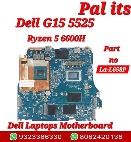 DELL 15 5525 LA-L658P LAPTOP MOTHERBOARD