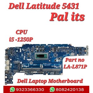 DELL LATITUDE 5431 LA-L871P LAPTOP MOTHERBOARD