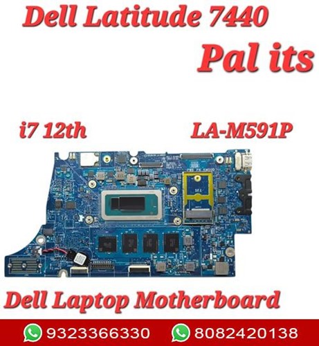 DELL LATITUDE 7440 LA-M591P LAPTOP MOTHERBOARD