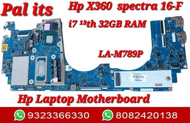 HP SPECTRA X360 16-F LA-M789P LAPTOP MOTHERBOARD
