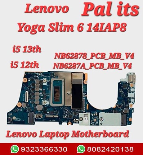 LENOVO YOGA SLIM6-14IAP8 NB62878_PCB_MB_V4 LAPTOP MOTHERBOARD