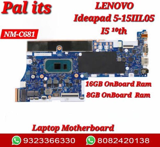 LENOVO IEDAPAD 5-15IL05 NM-C681 LAPTOP MOTHERBOARD