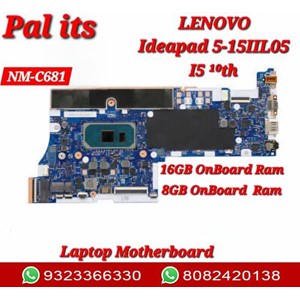 LENOVO IEDAPAD 5-15IL05 NM-C681 LAPTOP MOTHERBOARD