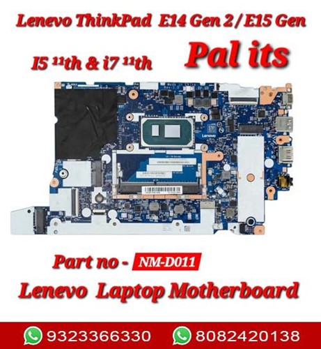 LENOVO THIKPAD E14 GEN2/ E15 GEN NM-D011 LAPTOP MOTHERBOARD