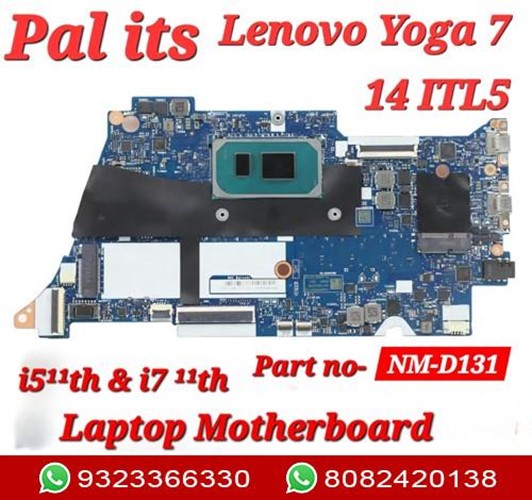 Lenovo Yoga 7 14 ITL5 NM-D131 LAPTOP MOTHERBOARD