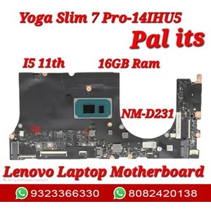 LENOVO YOGA SLIM 7 PRO-14IHU5 NM-D231 LAPTOP MOTHERBOARD