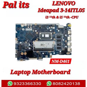 Lenovo Ideapad 3-15ITL05 NM-D461 Laptop Motherboard