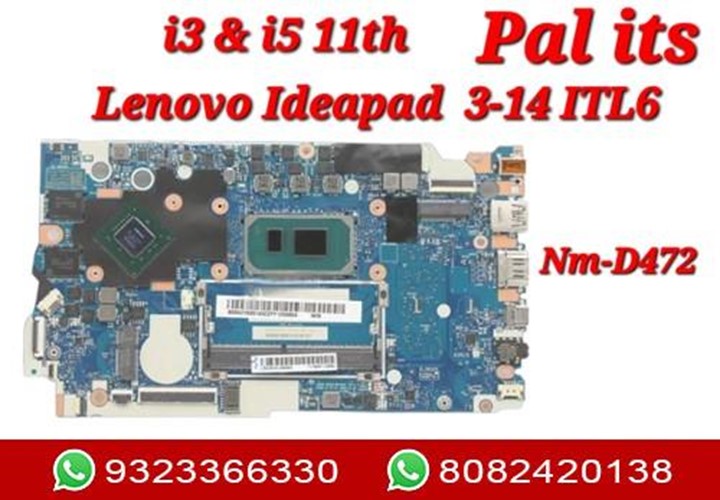 LENOVO IEDAPAD 3-14ITL6 NM-D472 LAPTOP MOTHERBOARD