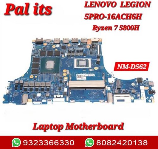 LENOVO LEGION 5 PRO-16ACH6H NM-D562 LAPTOP MOTHERBOARD
