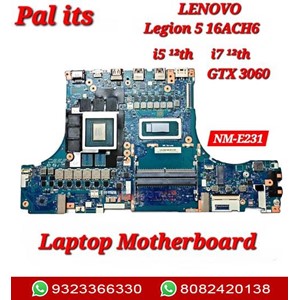 Lenovo legion 5 16ACH6 NM-E231 Laptop Motherboard