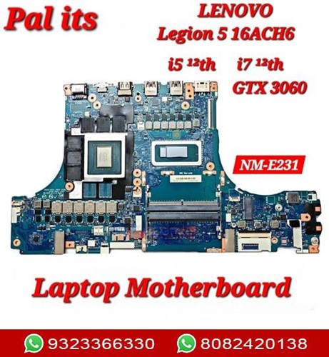 Lenovo legion 5 16ACH6 NM-E231 Laptop Motherboard