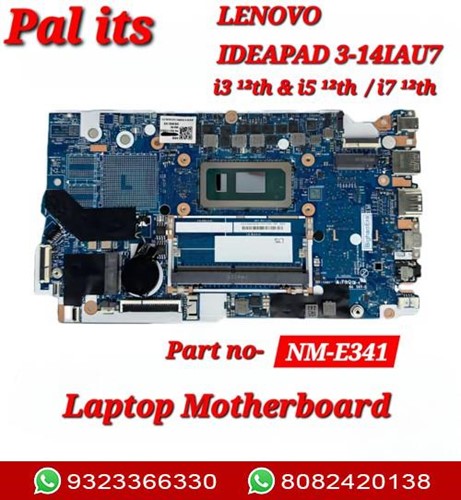 Lenovo Ideapad 3-14IAU7 NM-E341 / NM-E331 Laptop Motherboard