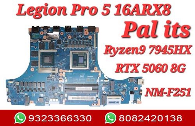 LENOVO PRO 16ARX8 NM-F251 LAPTOP MOTHERBOARD