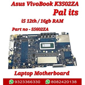 ASUS VIVOBOOK K3502ZA S5602ZA LAPTOP MOTHERBOARD 