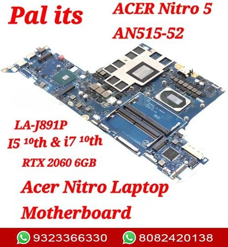 ACER-NITRO-AN515-52-LA-J891P-LAPTOP-MOTHERBOARD
