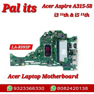 Acer Aspire A315-58 LA-K093P LAPTOP MOTERBOARD