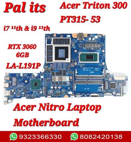 ACER-TRITON-300-PT315-53-LA-L191P-LAPTOP-MOTHERBOARD