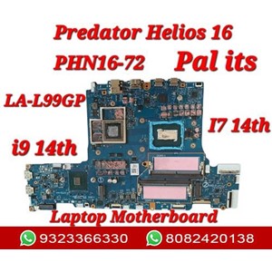 ACER PREDATOR HELIOS 16 PHN16-72 LA-L99GP LAPTOP MOTHERBOARD